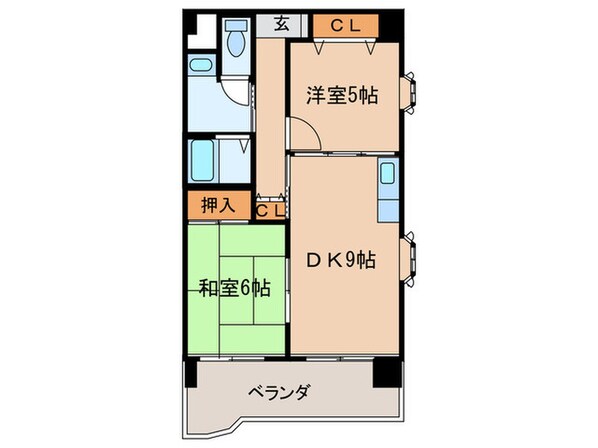 グレイス山の手の物件間取画像